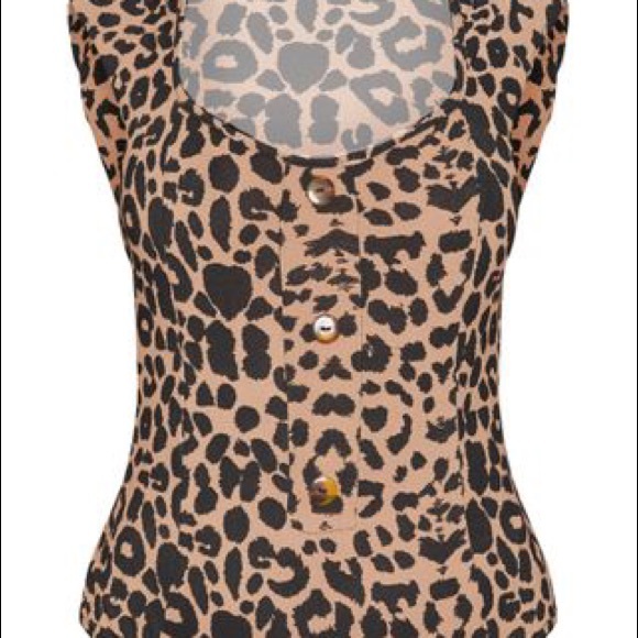 Prettylittlething Leopard Printed Button Bodysuit - Picture 3 of 6